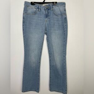 Free People Liv Crop Flare Jeans size 28
